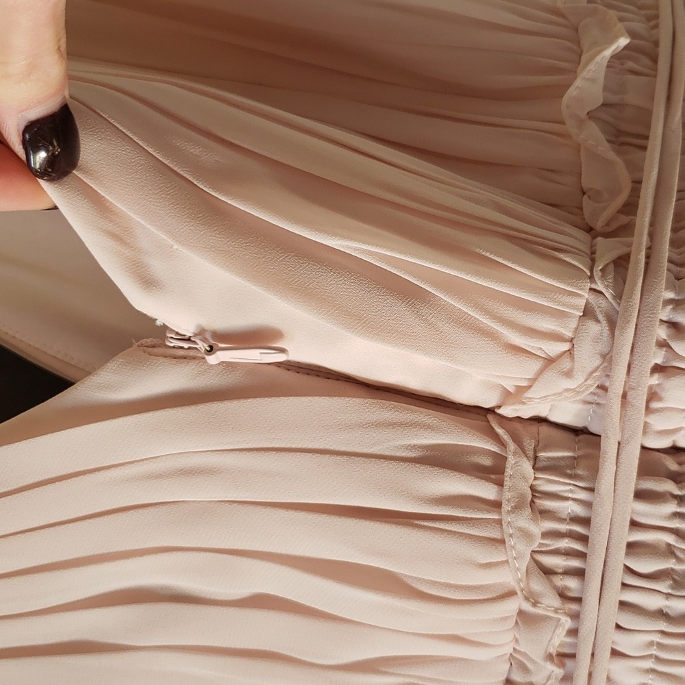 Azazie Kensington Bridesmaids Dress in Blushing Pink - Picture 11 of 14